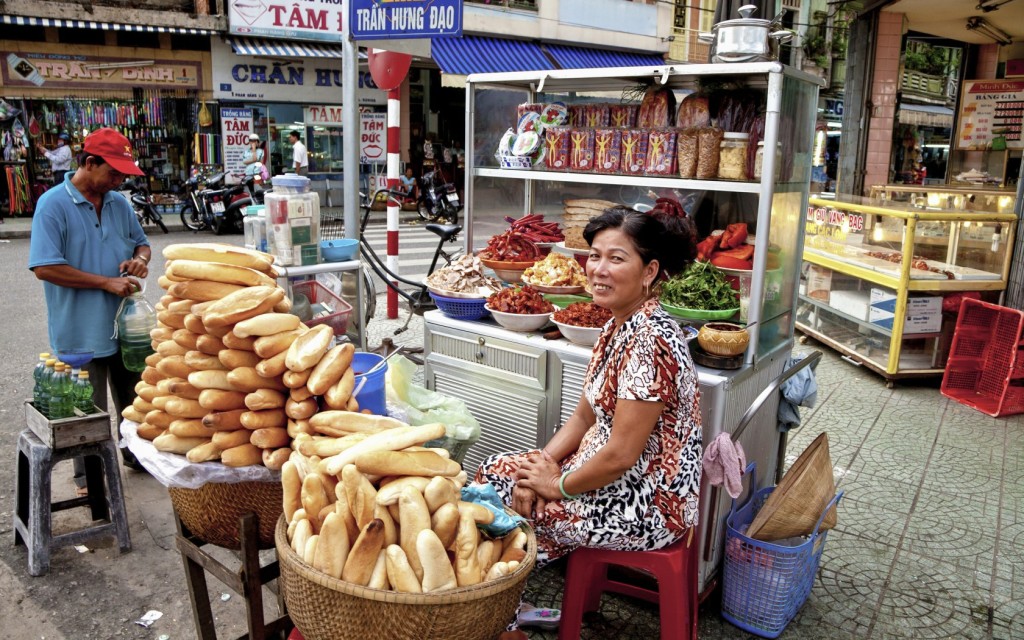 Banh mi a jeho domov - ulice.